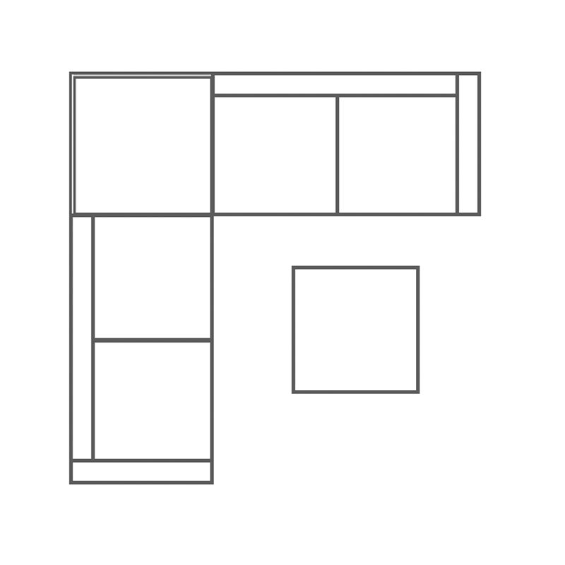 L-shaped sectional