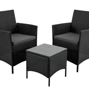 3PC Outdoor Chairs and Table