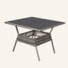 8PC Outdoor Dining Set Wicker Table & Chairs-Grey - Thumbnail Image 10
