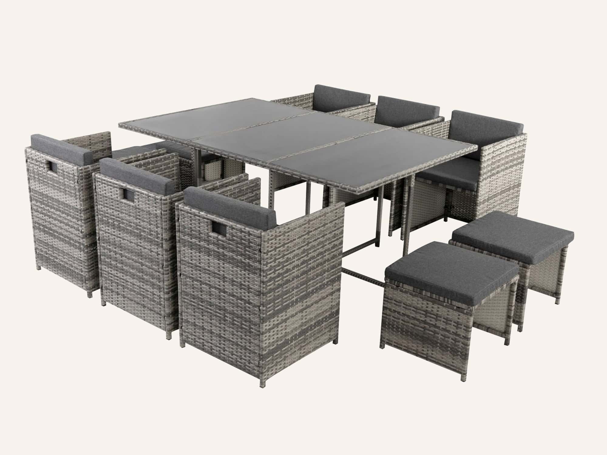 Grey Outdoor Setting Dining Set and Sofa Packages - Image 4