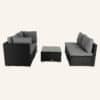 Outdoor Modular Lounge Sofa Bondi-Black - Thumbnail Image 7
