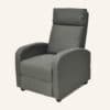 Adjustable Recliner Sofa Chair Home Theater Seating-Grey Fabric - Thumbnail Image 1