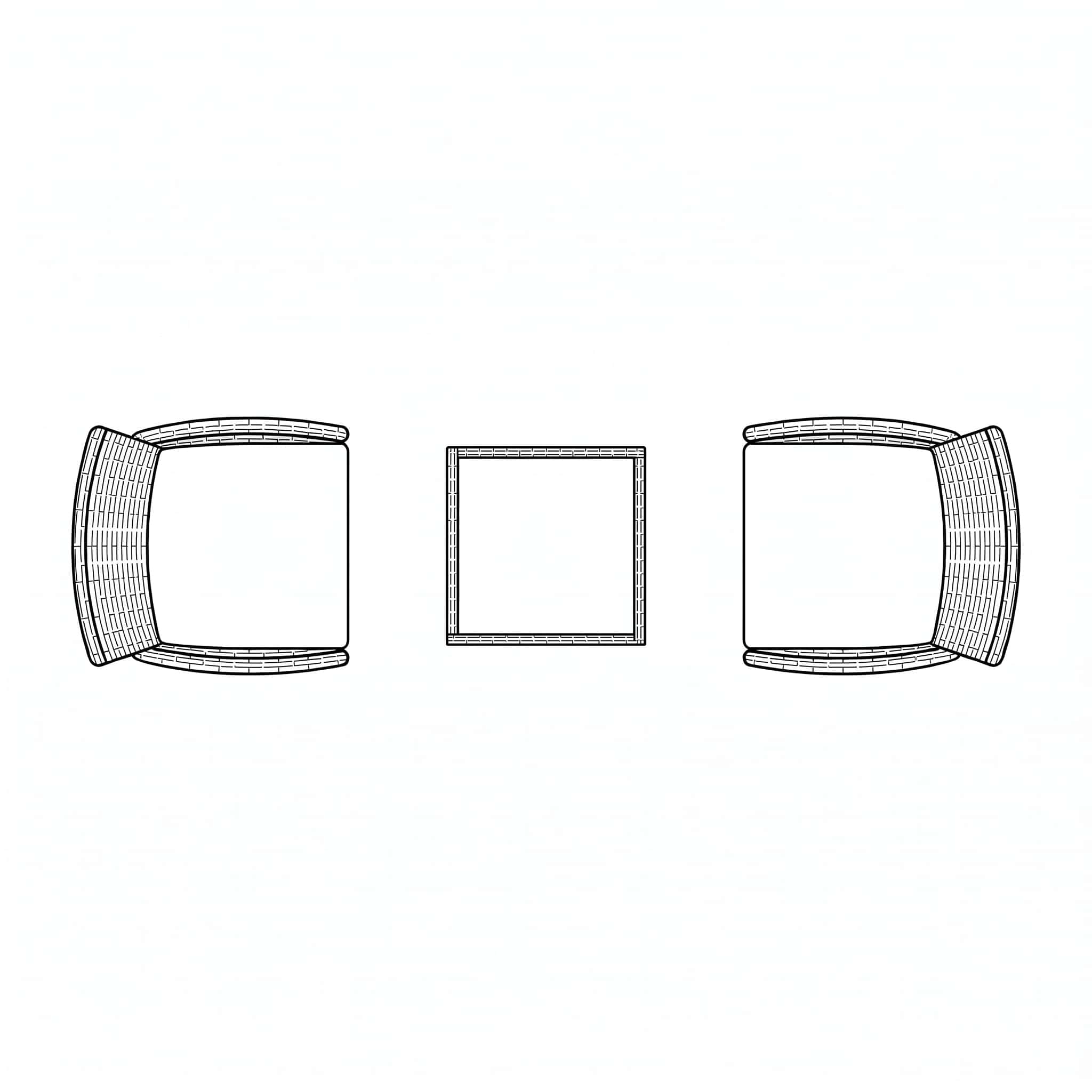3 Piece Bistro Set