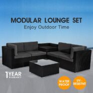 OTF-508S-BLK DREAMO Modular Lounge Sofa