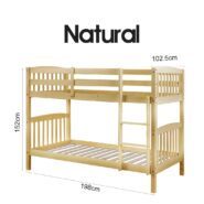 DREAMO Bunk Bed Frame Size