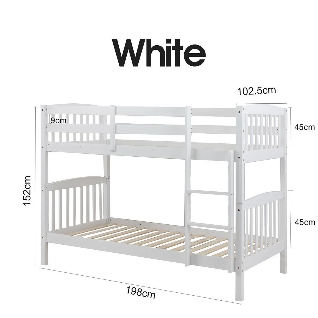 DREAMO Bunk Bed Frame Size