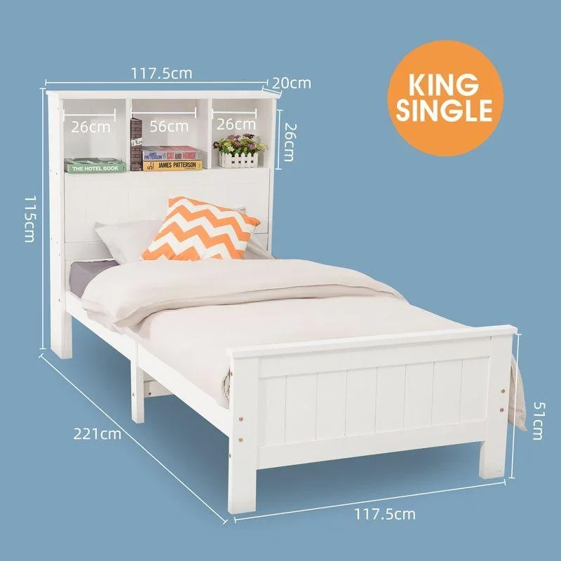 DREAMO Timber Bed Frame Size