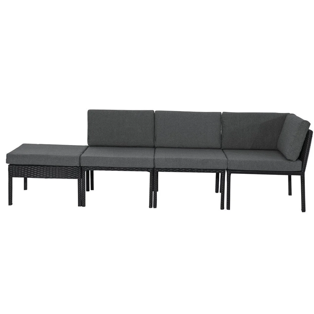 4PC Garden Lounge Set Front
