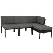 images 4PC Garden Lounge Set Side