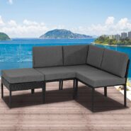 images 4PC Garden Lounge Set