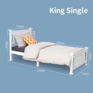 DREAMO Timber Bed Frame Size