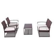 images DREAMO Lounge Sofa Chairs Set Side