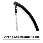 DREAMO Swing Egg Hammock Basket Strong Chains and Hooks