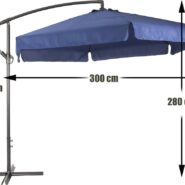 DREAMO Garden Umbrella Cantilever Size