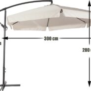 images DREAMO Garden Umbrella Cantilever Size