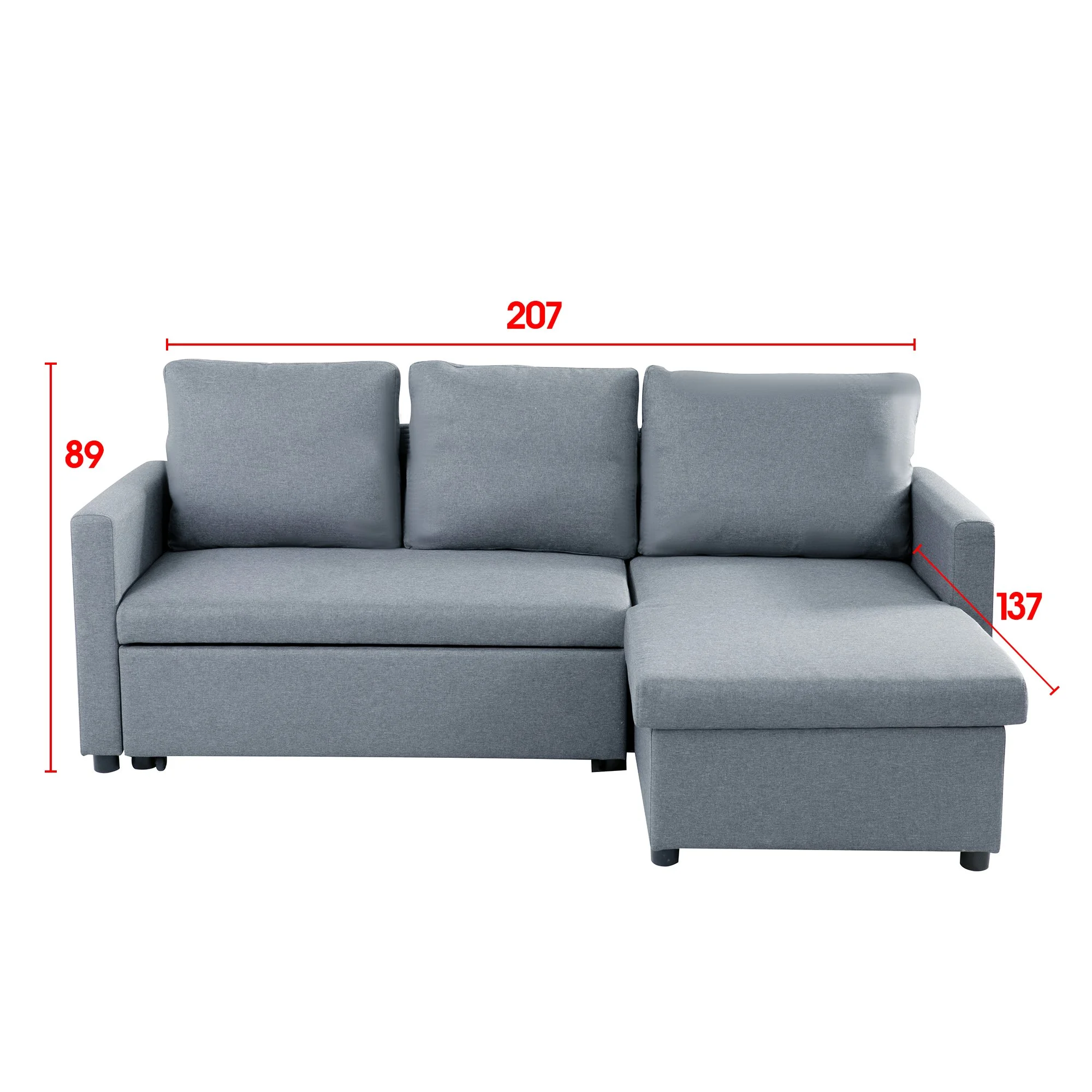 DREAMO Sofa Bed Size