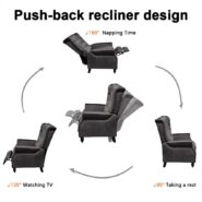 DREAMO Accent Armchair pushback design