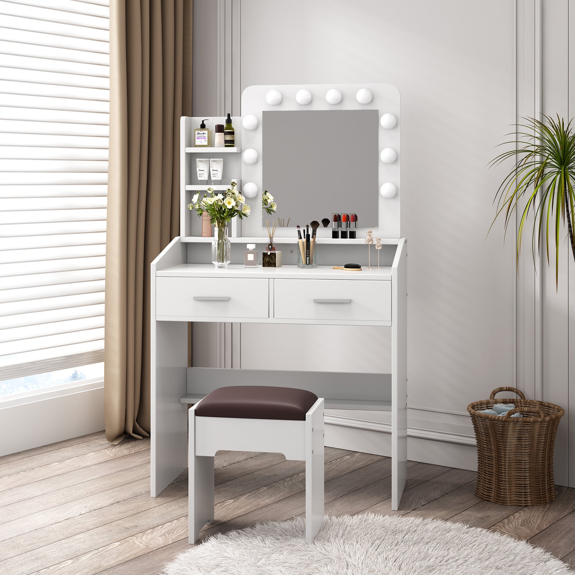 Dressing Table With Mirror  Vanity Table With Mirror – Furniture Stores  Sydney