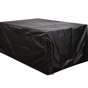 Furniture Cover for Bali 11 Seater Dining Set Rectangular Black