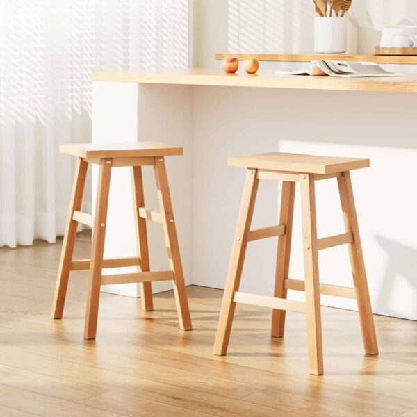 Minimalist Wooden Bar Stools