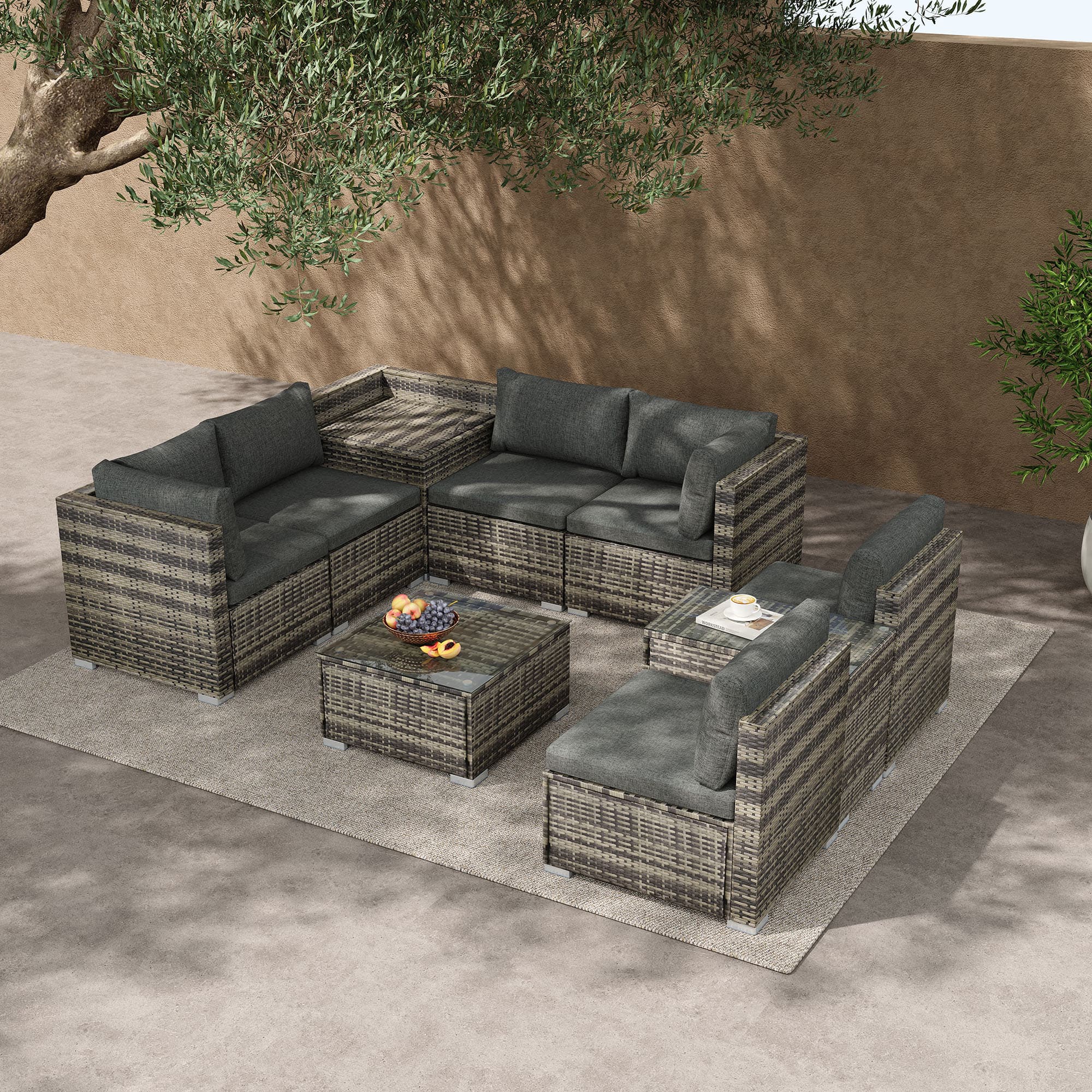 9-Piece Outdoor Setting - Image 2