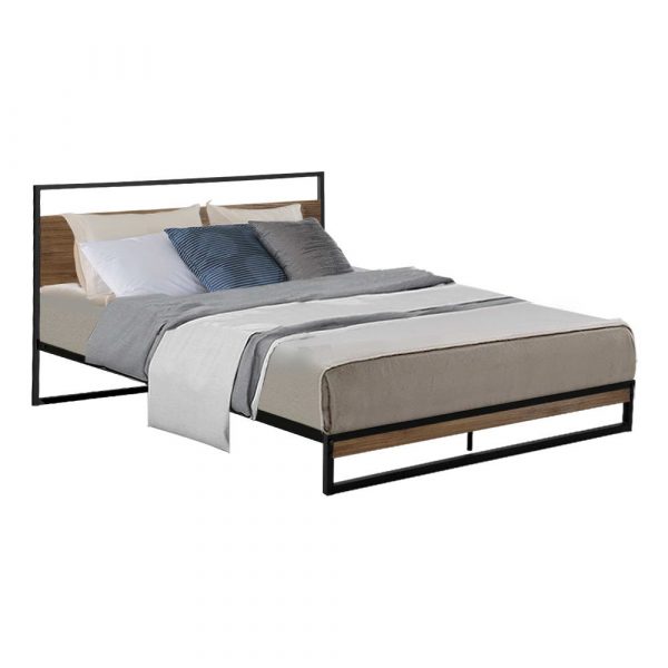 Metal Queen Size Mattress Bed Frame