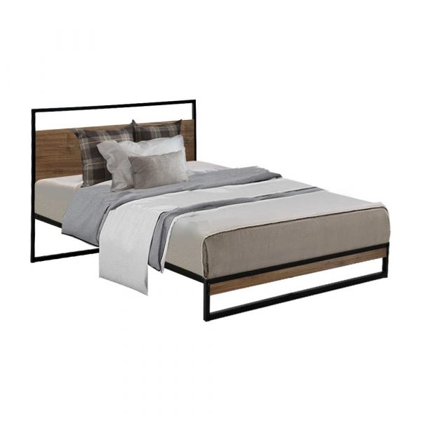 Metal Single Size Mattress Bed Frame