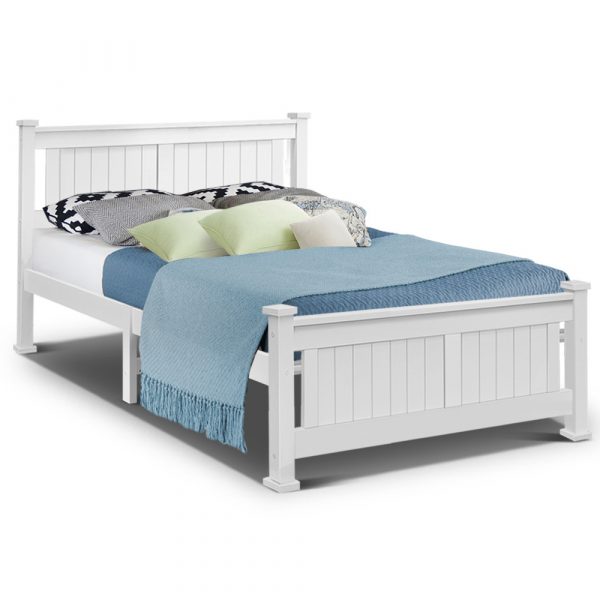 White Pine Double Bed Frame