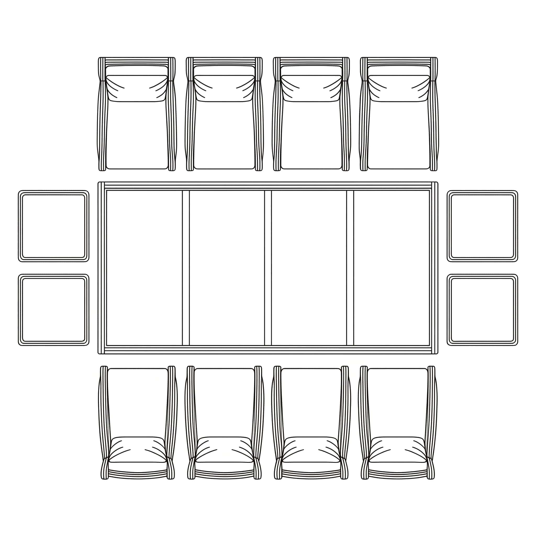 13PC Outdoor Dining Set