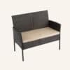 Breeze 4-Seat Wicker Outdoor Lounge Set - Thumbnail Image 6