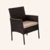 Breeze 4-Seat Wicker Outdoor Lounge Set - Thumbnail Image 5