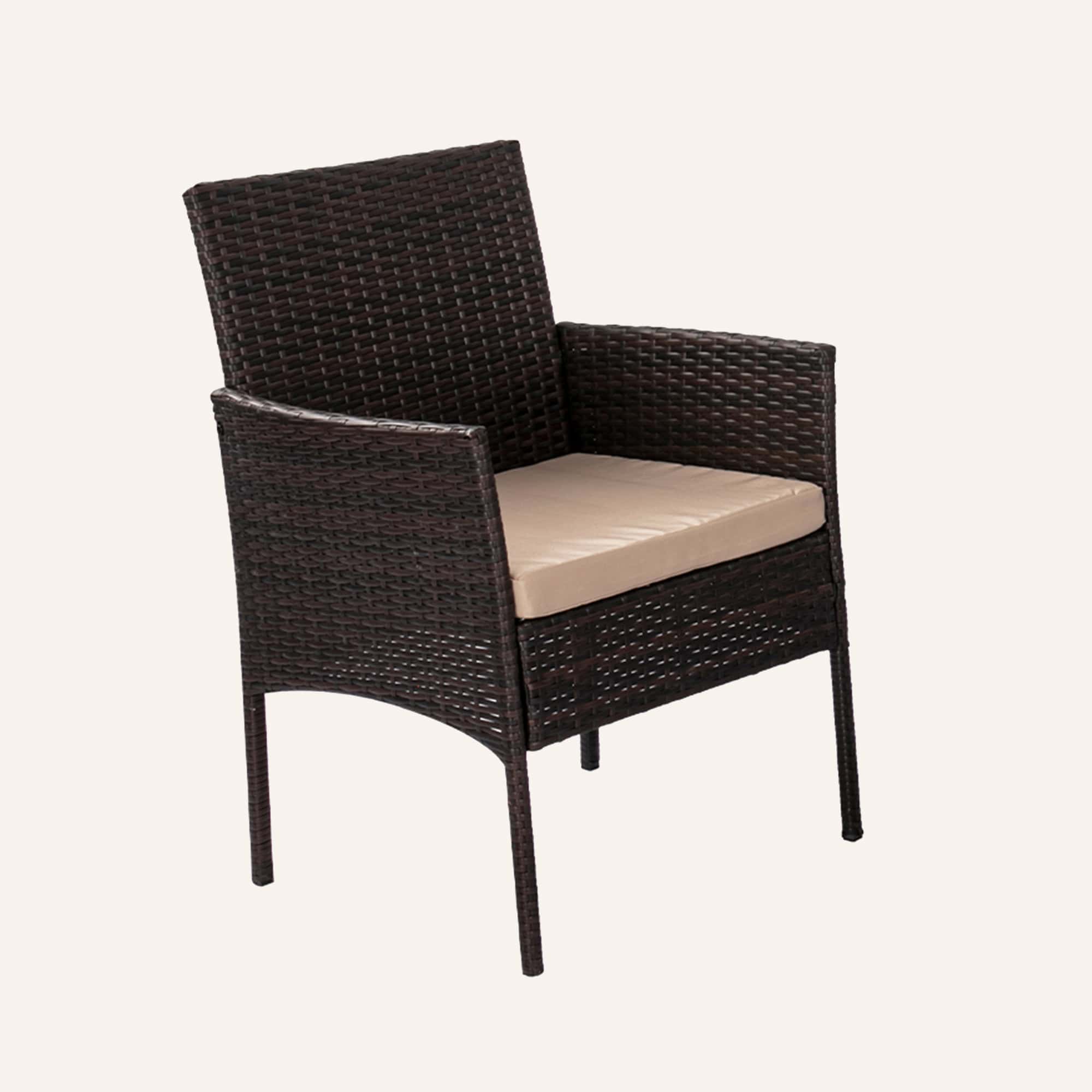 Breeze 4-Seat Wicker Outdoor Lounge Set - Image 5