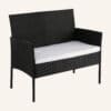 Ville 4-Seater PE Wicker Outdoor Lounge Sofa Set - Thumbnail Image 9