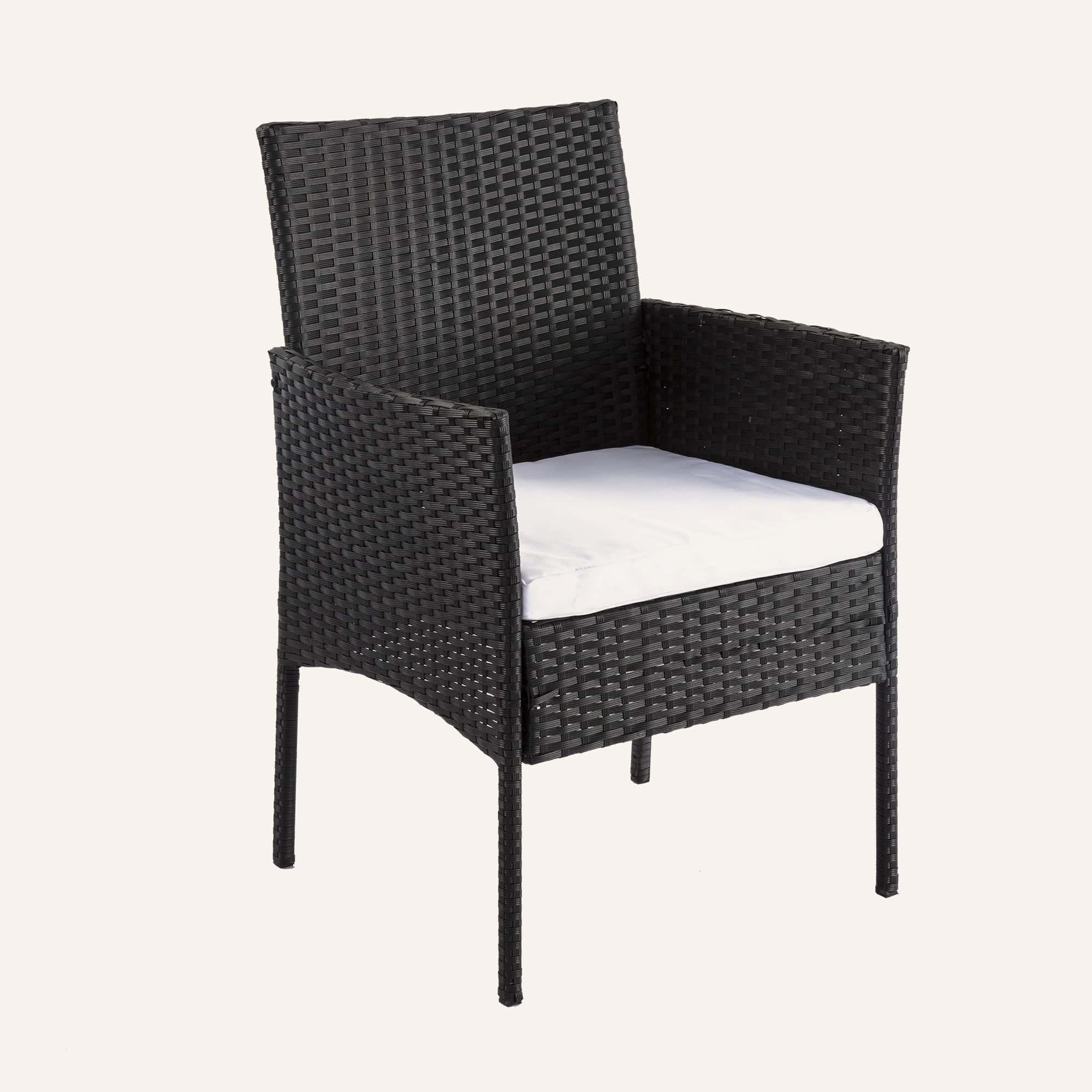 Ville 4-Seater PE Wicker Outdoor Lounge Sofa Set - Image 11