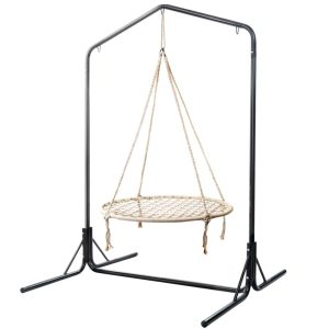 Kids Outdoor Hammock Swing Chair with Stand