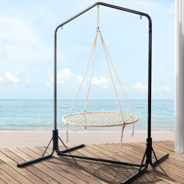 Kids Outdoor Hammock Swing Chair with Stand