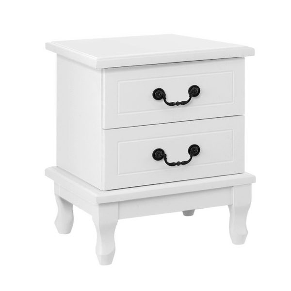 White Bedside Table Nightstand