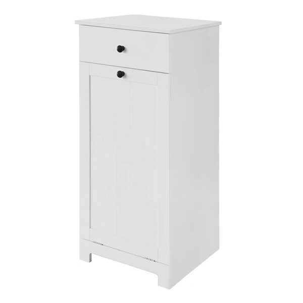 Pure Sophisticated White Bathroom Cabinet