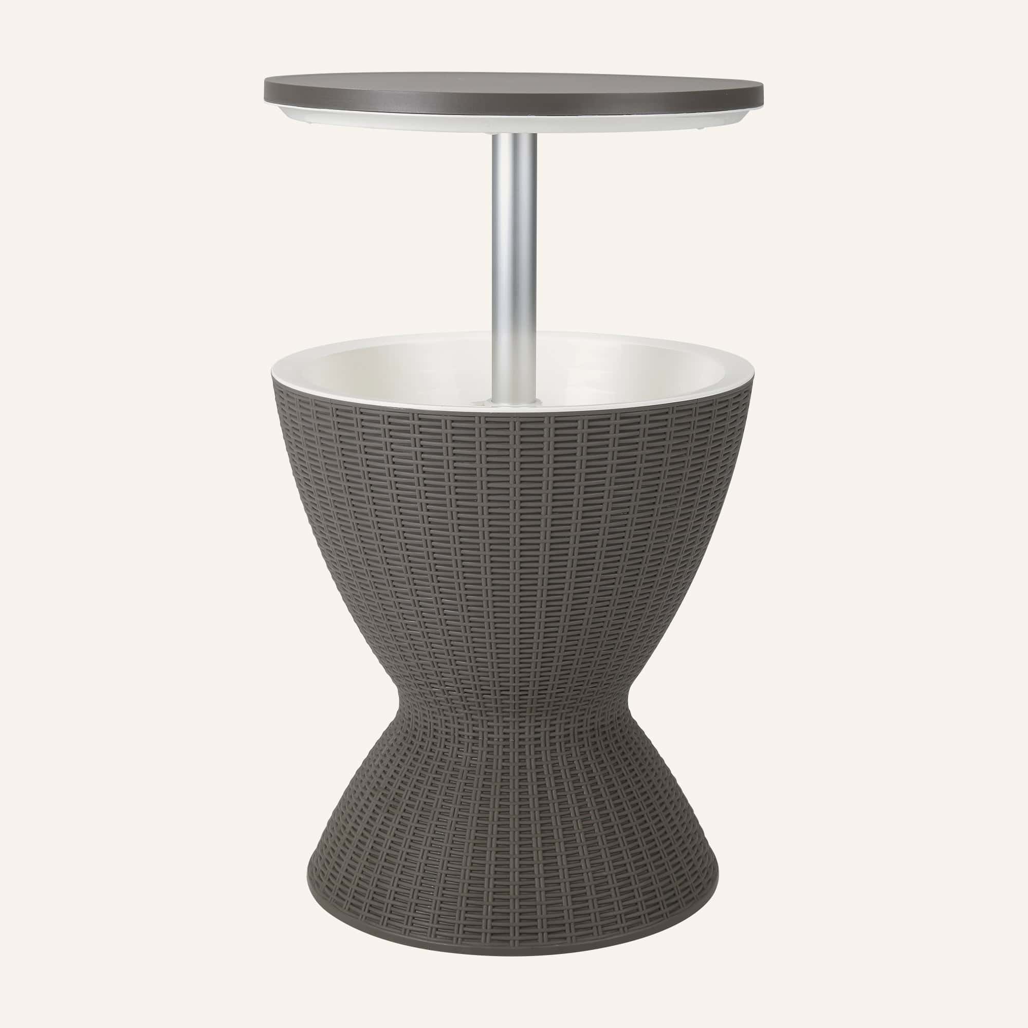 Taupe Ice Bucket Table - Image 4