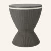 Taupe Ice Bucket Table - Thumbnail Image 5