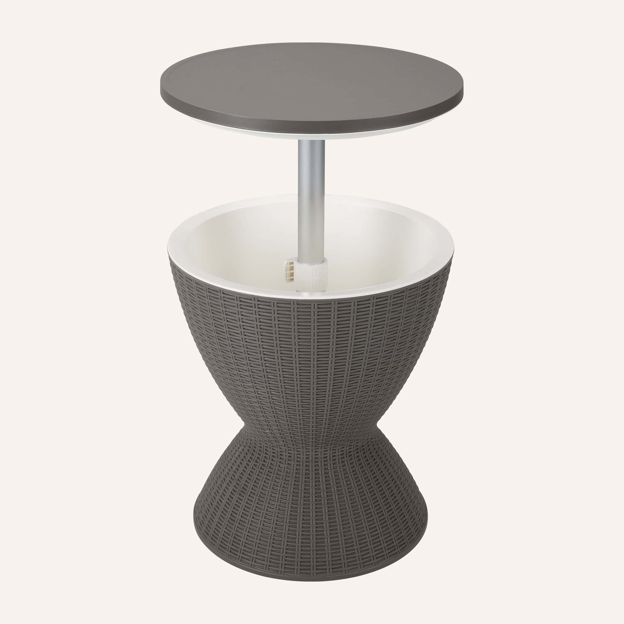 Taupe Ice Bucket Table - Image 7