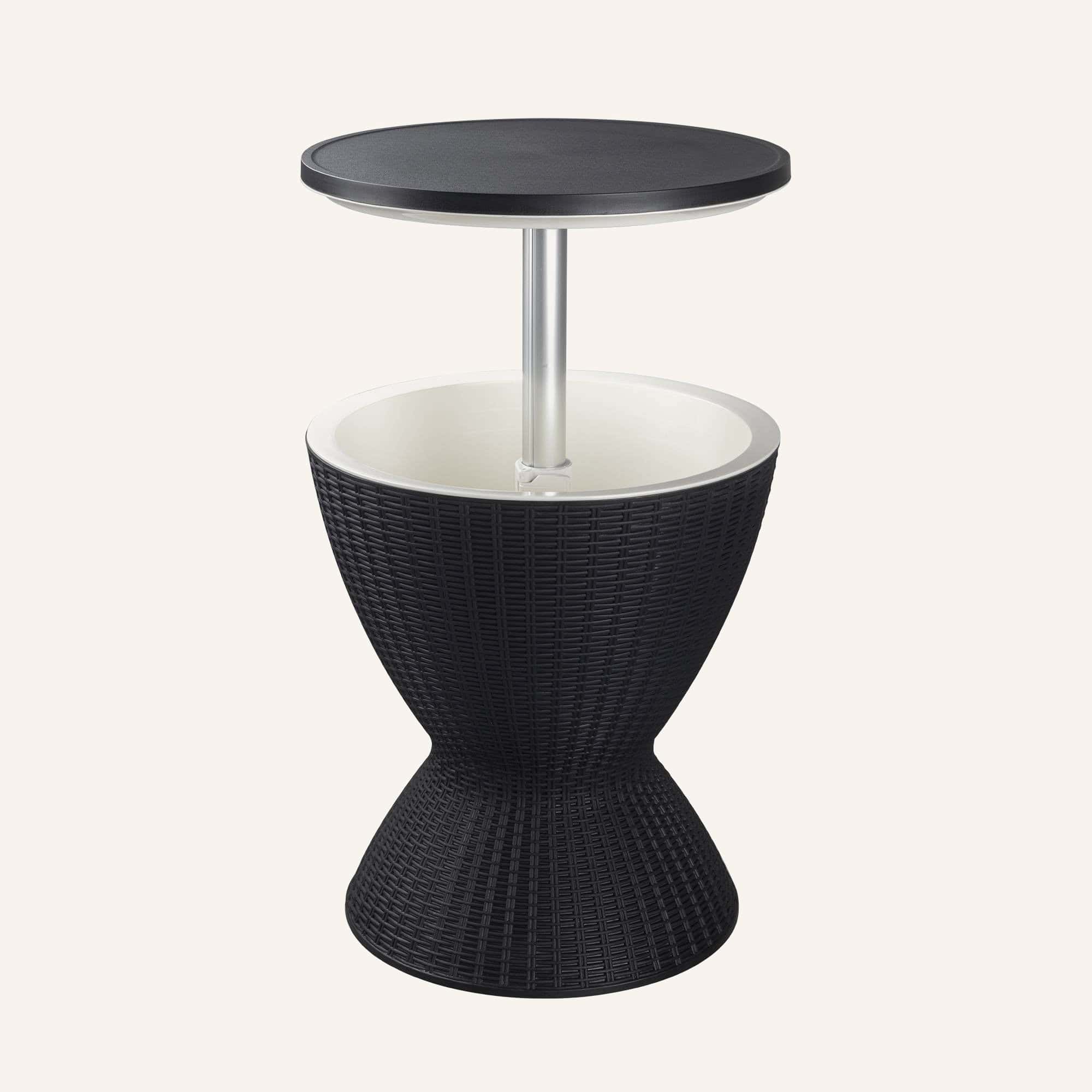 Garden Ice Cooler Table (Black) - Image 6