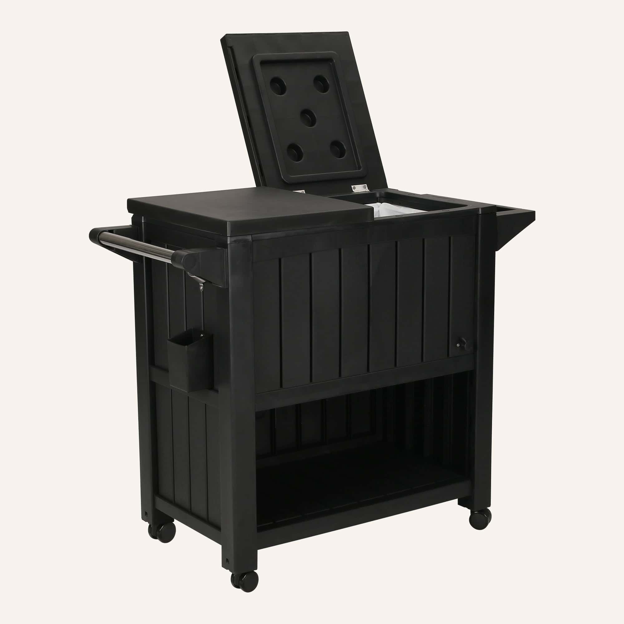 Portable Garden Bar with Cooler - Image 8