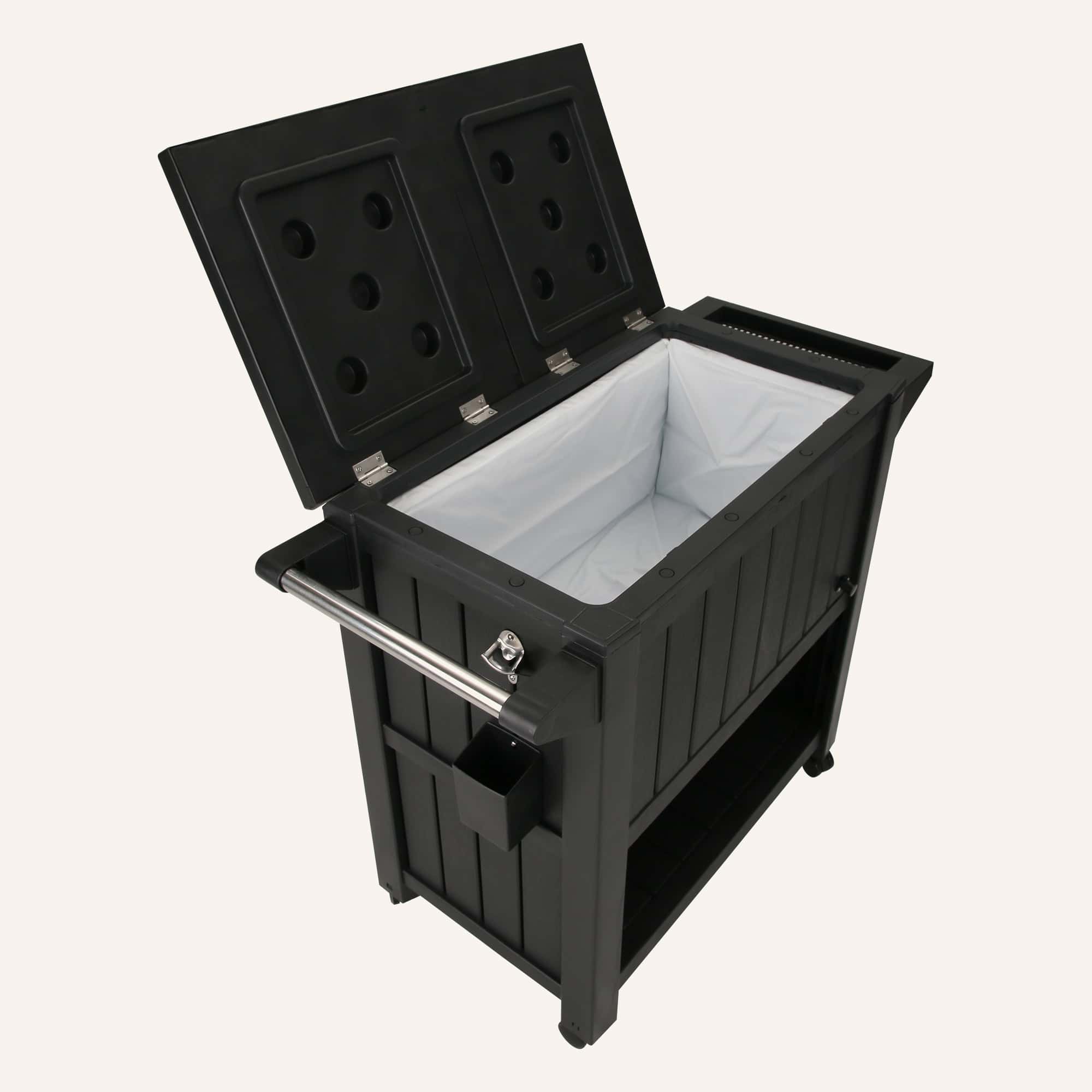 Portable Garden Bar with Cooler - Image 10