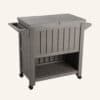 Garden Bar Serving Cart with Cooler (Taupe) - Thumbnail Image 8