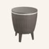 Taupe Cooler Table - Thumbnail Image 8