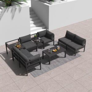 Aluminium 6-7 Seater Lounge Set