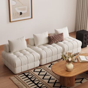 Martina Bouclé Sofa Set - 3 Piece