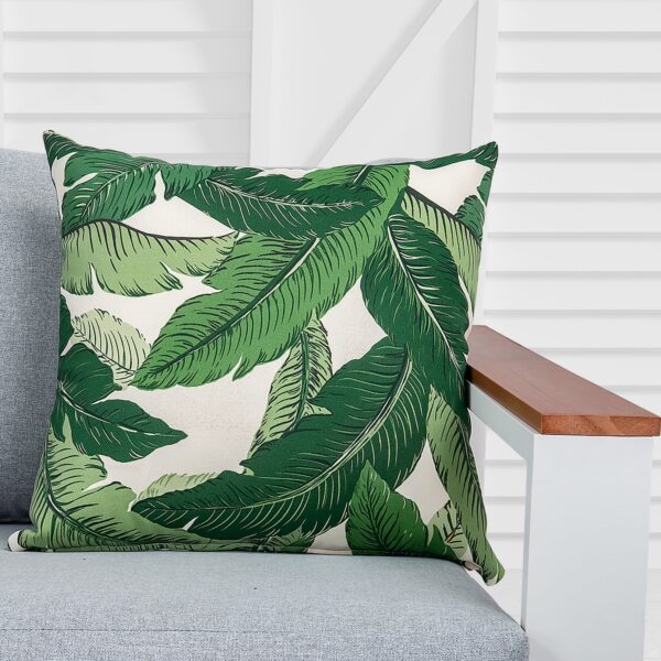 Vibrant Square Outdoor Throw Pillow