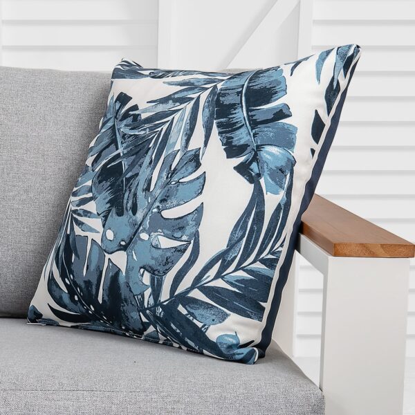 Dual-Sided Square Outdoor Throw Pillow